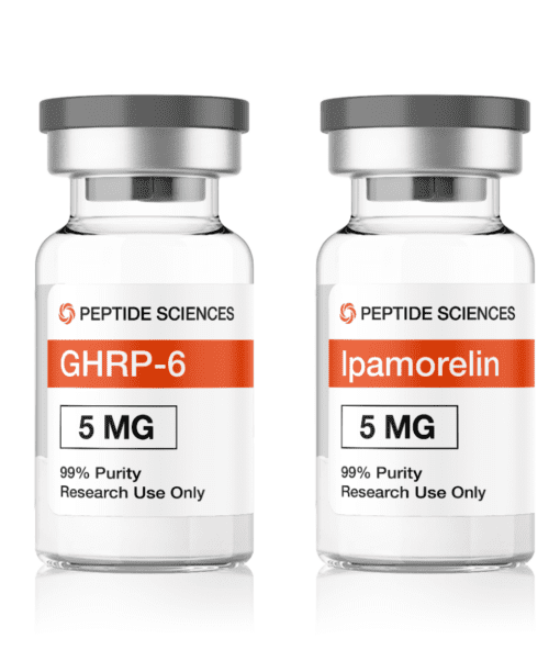 GHRP-6 (5mg x 5) and Ipamorelin (5mg x 5) for Sale