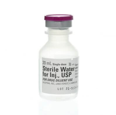 Purchase Hospira Sterile Water for injection USA